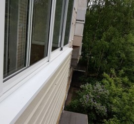 Монтаж балконного блока, холодное остекление и отделка балкона - фото - 6